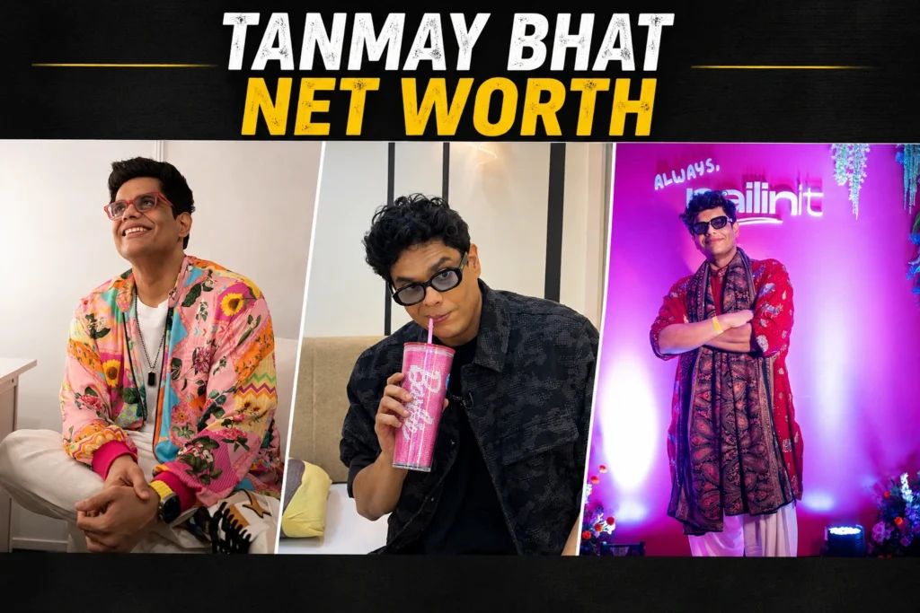 Tanmay Bhat Net Worth
